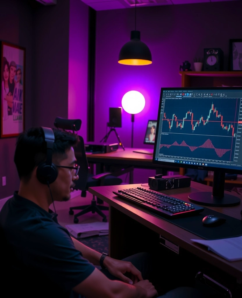 Interfaz de análisis técnico profesional